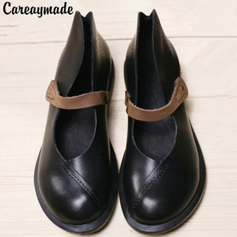 Women'S Shoes Quality - Женские короткие мотоциклетные туфли Careaymade, из