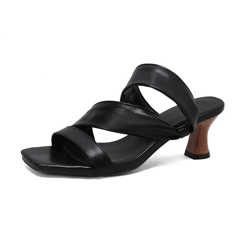 Women'S Shoes Quality - Женские мюли больших размеров с открытым