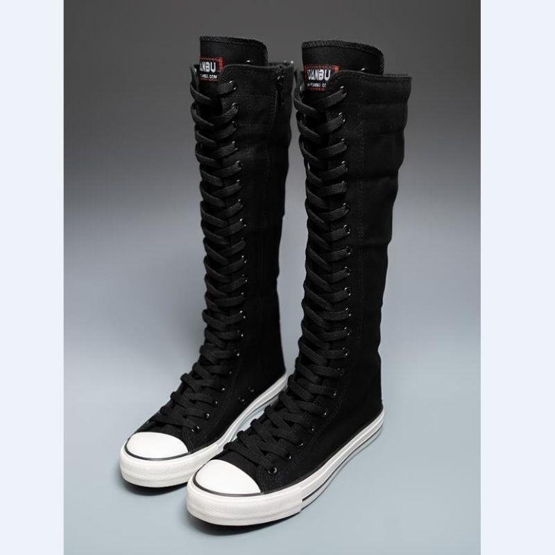 Новые женские высокие кеды-бот – обзор и цена Knee High Boots Women