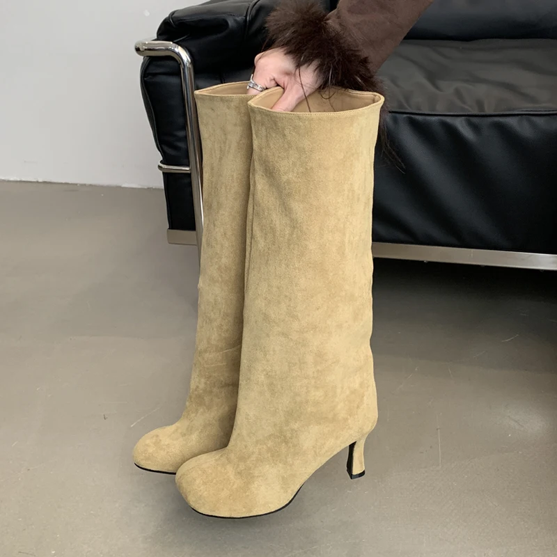 Eilyken/зимние женские сапоги  – обзор и цена Knee High Boots Women