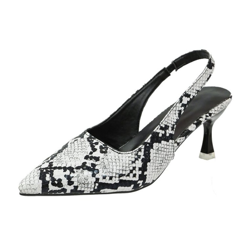 Туфли-слингбэки с эффектом зме – обзор и цена Women'S Shoes Quality