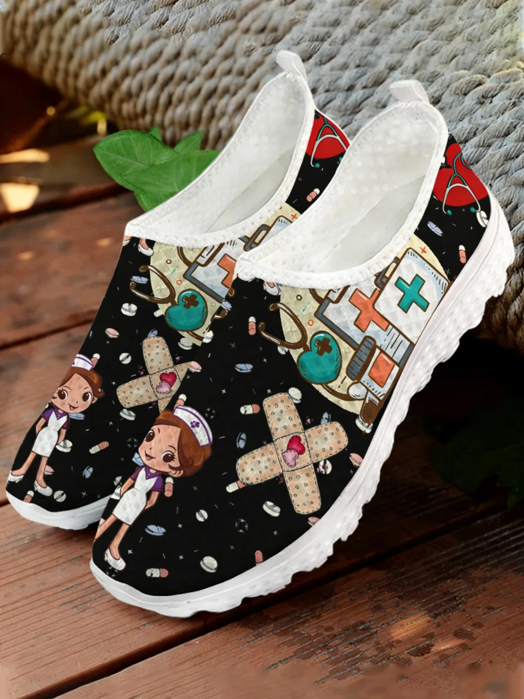 Милые кроссовки с принтом медс – обзор и цена Women Shoes Tennis